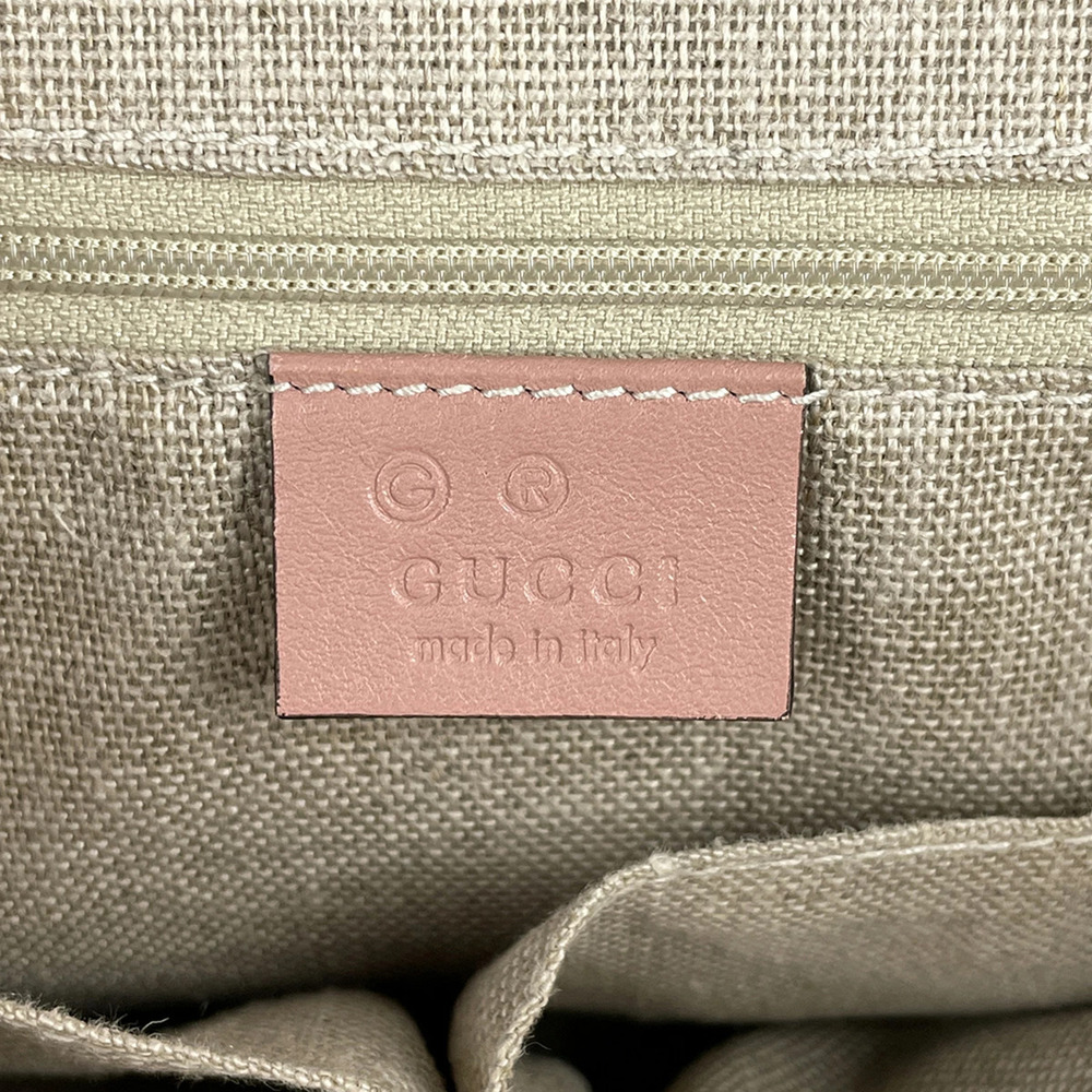 Gucci guccissima Handbag Shoulder Bag Tote Guccissima Leather Pink - Picture 6 of 7